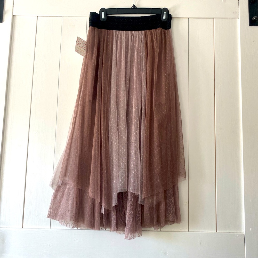 Free people tulle skirt